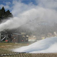 六甲山スノーパーク、造雪作業を10/18より開始 画像