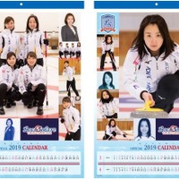 カーリング女子「ロコ・ソラーレ」オフィシャルカレンダー発売