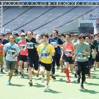 同僚と多摩川河川敷を走る「企業対抗マラソン」2019年1月開催 画像
