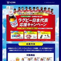ワールドカップ日本大会を記念した「リポビタンD ラグビー選手ボトル」限定発売