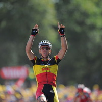 　第98回ツール・ド・フランスが7月2日に開幕し、30カ国・198選手がパサージュ・デュ・ゴワ～モンデザルエット間の191.5kmを走る第1ステージに参加。ベルギーチャンピオンのフィリップ・ジルベール（28＝オメガファルマ・ロット）が初優勝するとともに総合成績でも首位