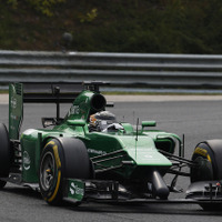 ハンガリーGPでの可夢偉の走り。写真：Caterham F1