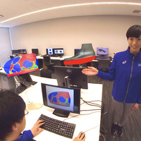 アシックススポーツ工学研究所の内部を体験できる「ASICS VR」が展示開始