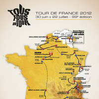 　第99回ツール・ド・フランスのコースが10月18日にパリの国際会議場で発表された。ベルギーのリエージュをスタートする2012年のコースは、Ｓ字を描くようにフランスを巡る。大会9日目にスイスを訪問。中盤にアルプス山脈、終盤にピレネー山脈が待ち構えるが、ピレネー