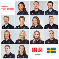 ユニクロ、スウェーデンのトップアスリートと「ユニクロ チーム スウェーデン」結成