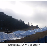 六甲山スノーパーク、11/14に関西エリア最速オープン…10/12造雪スタート