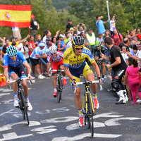2014年ブエルタ・ア・エスパーニャ第14ステージ、ライダー・ヘシェダール（ガーミン・シャープ）が優勝