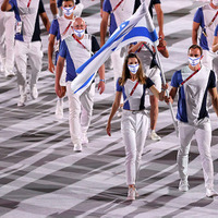 【東京五輪】イスラエルやカザフスタンの“美人旗手”にSNSで脚光　凛とした佇まいに「二度見した」