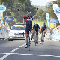 2014年ツアー・オブ・ブリテン第6ステージ、マティアス・ブランドル（IAMサイクリング）が優勝