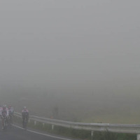 序盤は霧の中を走りました（ツール・ド・東北14）