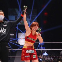 【RIZIN.37】無敗の女王・伊澤星花、“大逆転”一本勝ちでGPトーナメント1回戦突破　嬉し涙で「チャンピオンになります」