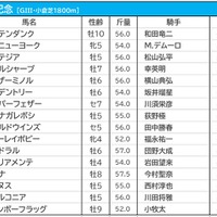 【中京記念／枠順】ファルコニアは大外8枠15番、条件合致で複勝率50.0％の好枠に