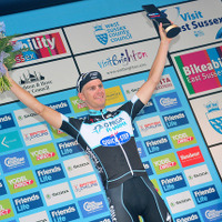 2014年ツアー・オブ・ブリテン第7ステージ、ジュリアン・ベルモート（オメガファルマ・クイックステップ）が優勝