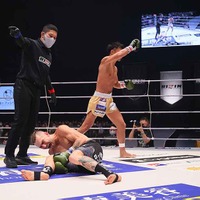 【RIZIN.39】梅野源治、ガーダムを“21秒KO”　「ムエタイの梅野、結構やばかったでしょ」とご満悦