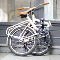 レトロボディを採用したブルーナの折りたたみ自転車