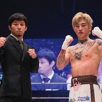 【RIZIN.41】平本蓮、“犬猿の仲”萩原京平の試合前に中指立てポーズ　勝利の萩原「お前も次勝てよ」