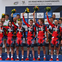 【UCIロード世界選手権14】BMCがチームTT初優勝「僕たちがワールドチャンピオンだ」 画像