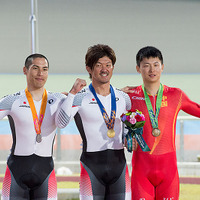 アジア競技大会の男子スプリントで河端朋之は銀メダル