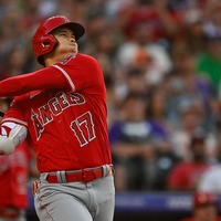 【MLB】大谷翔平、弾丸25号の日米通算200号達成を“トラウタニ弾”で祝砲　実況も「彼は違う惑星から来た」と大興奮