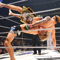 【超RIZIN2】“朝倉未来の弟子”ヒロヤ、伊藤裕樹に大健闘　ジャーマンスープレックスなど見舞い会場から大歓声　「気持ちの強さが伝わった」