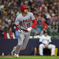 【MLB】大谷翔平、ボテボテも“俊足”で送球エラー誘発しランナー生還　自身はすかさず二塁へ