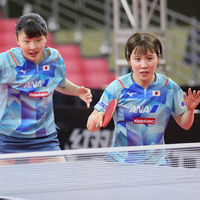 【卓球 アジア選手権】平野美宇・張本美和ペアが圧巻3－0勝利　“はりひな”は中国勢の前に準々決勝で散る