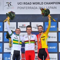 【UCIロード世界選手権14】オーストラリアのゲランスは初の銀メダル「自分のレースに後悔していない」 画像