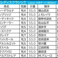 【JBCレディスクラシック／3連複3点】7勝の王道ローテからガッチリ　「好配当の使者は人気を落とした実績馬」