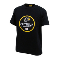 2014ツール・ド・フランスさいたまクリテリウム・Tシャツ（ロゴ/BLK） ジュニア