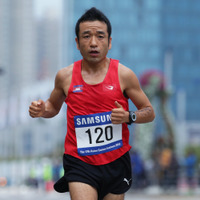 【アジア大会14仁川】カンボジア代表の猫ひろしがマラソン完走…「2時間34分台は凄い」の声 画像