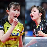 早田ひな、平野美宇、張本美和の“五輪トリオ”が中心　最強メンバー揃えた日本女子、パリ団体戦出場と“中国超え”狙う【世界卓球】