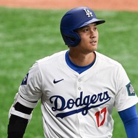 【MLB】「オオタニがソウルシリーズに来た」大谷翔平、球場到着に公式も熱視線　ダルビッシュとの“初対決”に注目