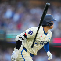 【MLB】大谷翔平、177キロ弾丸ライナー28号に観客席では驚きの光景　米放送局が30歳初アーチへの反応に注目