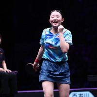 張本美和、世界12位の難敵ディアスにストレート完勝で兄妹ベスト8入り　東京五輪金の陳夢と準々決勝で激突【WTTチャンピオンズ 重慶】