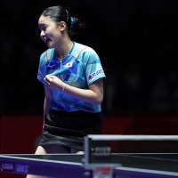 張本美和が世界1位の孫穎莎とマッチアップ　昨年フルゲームの激闘、早田ひなは陳夢、平野美宇は王芸迪と対戦【世界卓球】