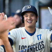 【MLB】「少年のような笑顔が素敵」大谷翔平、オールスター前日に“激レア”ショットを公開　ロデオマシーンを笑顔で満喫