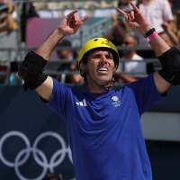 Z世代が席巻のスケートボードに51歳と49歳が出場　予選敗退も「“楽しさの金メダル”は獲得した」と笑顔【パリ五輪2024】　