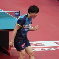 戸上隼輔、ライバル張本智和撃破で殊勲の優勝「技術的には負けなかった」　パリ五輪も“ほぼ確定”「この大会で決めたかった」【全農CUP大阪】