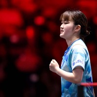 大藤沙月、圧勝の20歳が振り返った初陣「1試合目ということで……」　ハードスケジュールにも笑顔、次戦は40歳のベテランと対戦へ【シンガポールスマッシュ】