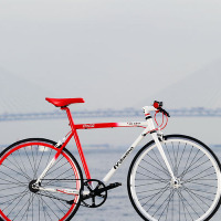 「自転車のフェラーリ」と称されるレース用自転車の老舗名門ブランドであるイタリアのデローザが製造し、国際的な飲料メーカーであるコカ・コーラの特徴的な白と赤のツートンカラーのデザイン、ロゴを施したダブルネームの自転車「コカ・コーラ」が登場する。世界の代表