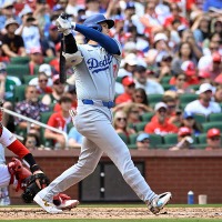 【MLB】「またやった」大谷翔平、2試合連発19号は“185キロ”弾丸アーチ　メジャー最多5本目の先頭打者弾に米記者も驚愕