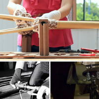自分で作れる竹製フレームの自転車キット「バンブービー」が話題に 画像