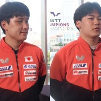 張本智和、日本開催大会で誓う決勝進出「最終日まで残れるように」　快進撃期待の18歳・松島輝空もエースの背中追う【WTTチャンピオンズ横浜】