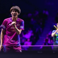戸上隼輔、日本勢16強一番乗りに「プレッシャーを感じていた」　上位進出へは「100％の力を出さないと勝てない」【WTTチャンピオンズ横浜】