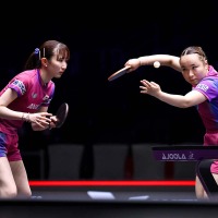 伊藤美誠、早田ひなペアの快勝に大会公式も熱視線「ライバルでパートナー」　張本美和、橋本帆乃香との対戦に注目【WTTスターコンテンダー・ロンドン】