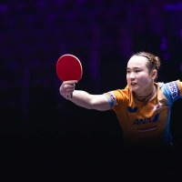 伊藤美誠を逆転で下した36歳技巧派は「忘れられない勝利を飾った」　サプライズ演出に歓喜「信じられない」【WTTチャンピオンズ・モンペリエ】