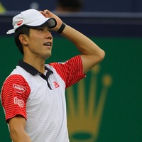 錦織圭（2014年10月8日）（c）Getty Images