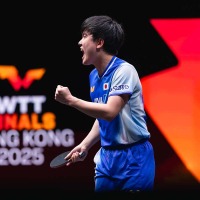 「両巨頭が激突する」張本智和、悲願の初優勝へ前進なるか　好相性の世界2位・林詩棟と準決勝で対戦　大会公式も熱視線【WTTファイナルズ香港】
