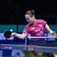 伊藤美誠、ルーマニアの36歳サウスポーに圧巻ストレート　2大会連続メダルへ、快勝で決勝トーナメント進出【ITTF男女ワールドカップ】
