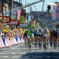　第100回ツール・ド・フランスは7月5日にモンペリエ～アルビ間の205.5kmで第7ステージが行われ、キャノンデールのピーテル・サガン（スロバキア）がゴール勝負を制して優勝した。